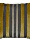 MISC-PILL-031 | MUSTARD & GREY STRIPED PILLOW