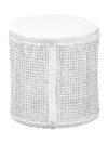 SS-626 | NAPA WHITE CANE OTTOMAN