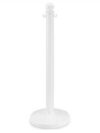MISC-BA-058 | WHITE RESIN STANCHIONS WITH CHAIN