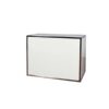 BAR-019 | 4FT BUFFET BAR CHROME FRAME WITH PLEXI