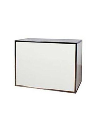 BAR-019 | 4FT BUFFET BAR CHROME FRAME WITH PLEXI