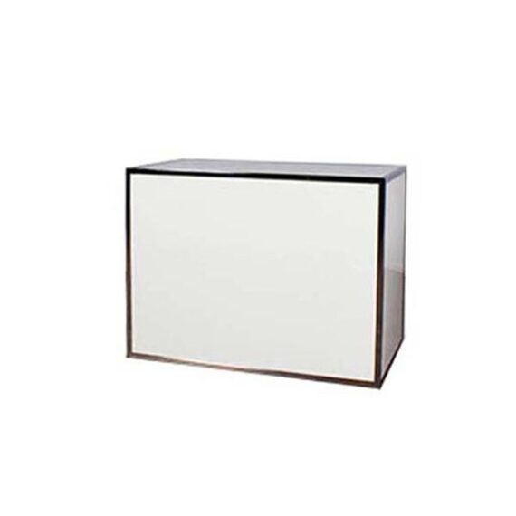 BAR-019 | 4FT BUFFET BAR CHROME FRAME WITH PLEXI