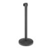 MISC-BA-049 | BLACK RETRACTABLE STANCHIONS (7FT)