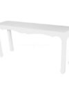 MISC-ST-003 | WYNN WHITE GLOSS SOFA TABLE