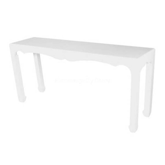 MISC-ST-003 | WYNN WHITE GLOSS SOFA TABLE