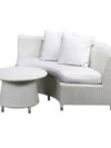 MISC-EU-006 | EURO QUARTER LOUNGE WITH WHITE CUSHION