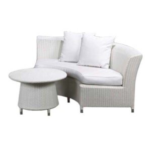 MISC-EU-006 | EURO QUARTER LOUNGE WITH WHITE CUSHION
