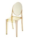 CH-142 | AMBER ACRYLIC ROUND BACK CHAIR