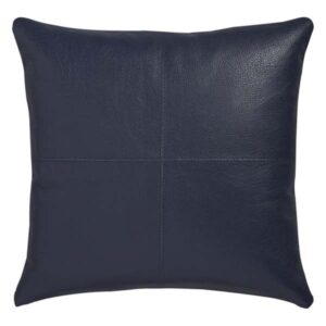 MISC-PILL-035 | BLUE LEATHER PU PILLOW