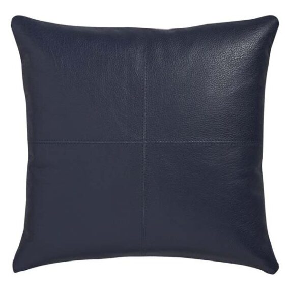 MISC-PILL-035 | BLUE LEATHER PU PILLOW