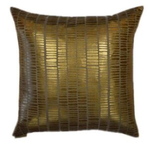 MISC-PILL-024 | MINERAL GOLD STRIPED PILLOW