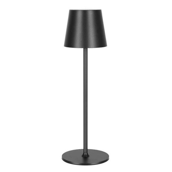 MISC-L-040 | TABLE TOP BLACK TOUCH LAMP ROUND
