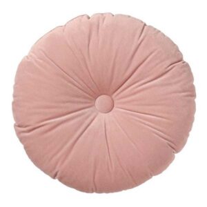 MISC-PILL-073 | IK ROUND VELVET PILLOW BLUSH PINK
