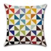 MISC-PILL-080 | DIAMOND MULTICOLOURED GEOMETRIC PILLOW