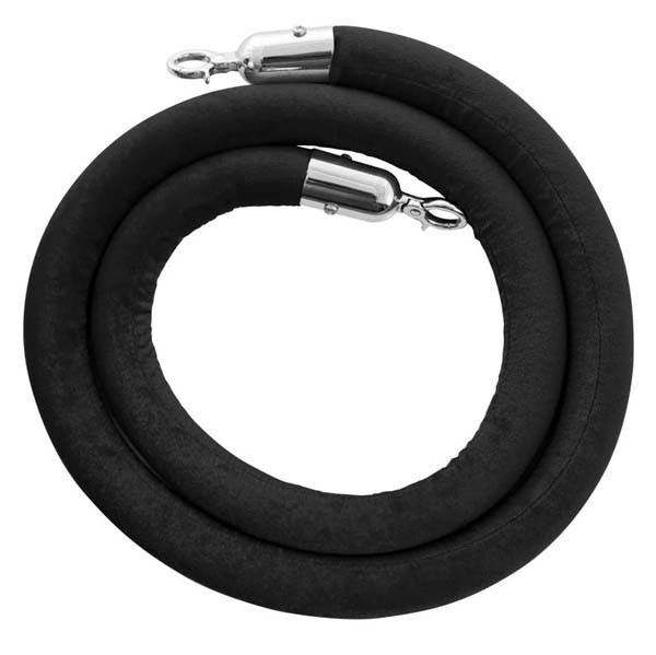 MISC-BA-052 | BLACK STANCHION ROPE (7FT)