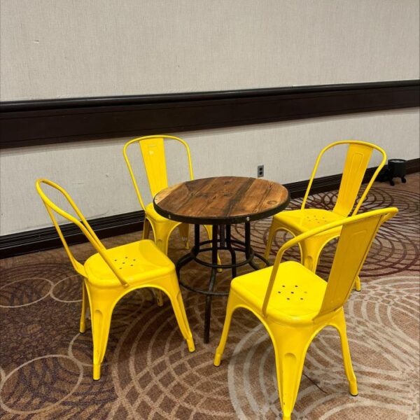 CH-078 | INDUSTRIAL CHAIR YELLOW