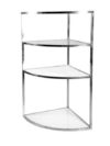 BAR-007 | 1/4 QUARTER ROUND BAR BACK CHROME FRAME WITH PLEXI