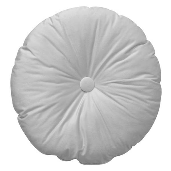 MISC-PILL-072 | IK ROUND VELVET PILLOW GREY