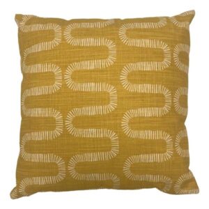 MISC-PILL-092 | YELLOW FABRIC PATH PILLOW
