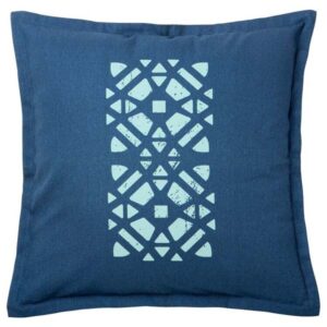 MISC-PILL-099 | BLUE TILE PATTERN PILLOW