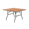 CASUAL-078 | 4FT WOOD BANQUET FOLDING TABLE