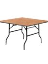 CASUAL-078 | 4FT WOOD BANQUET FOLDING TABLE