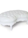 SS-POLART-008 | POLART WHITE OTTOMAN