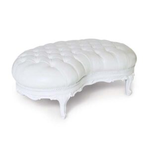 SS-POLART-008 | POLART WHITE OTTOMAN