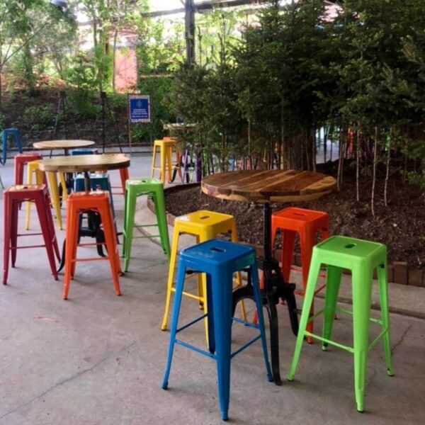 BS-079 | INDUSTRIAL BARSTOOL GREEN