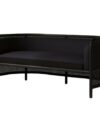 SS-624 | NAPA BLACK CANE SOFA BLACK LINEN FABRIC