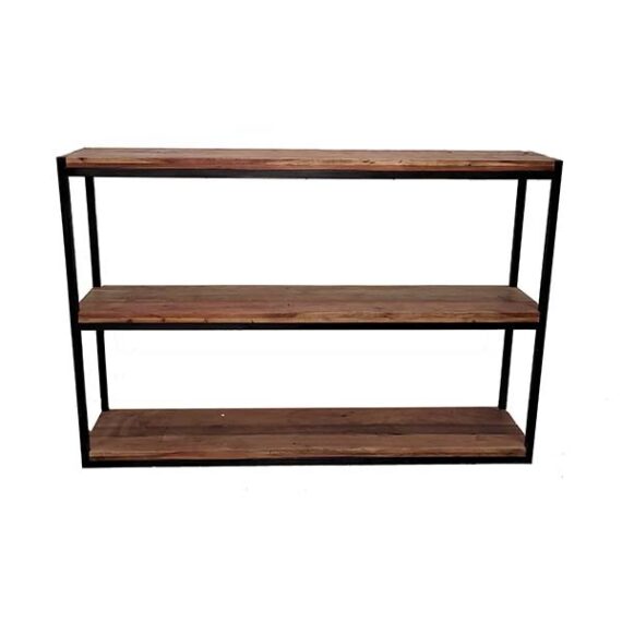 BAR-100 | INDUSTRIAL WOOD DISPLAY UNIT - 3 SHELF