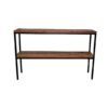 BAR-101 | INDUSTRIAL WOOD DISPLAY UNIT – 2 SHELF