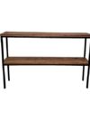 BAR-101 | INDUSTRIAL WOOD DISPLAY UNIT – 2 SHELF