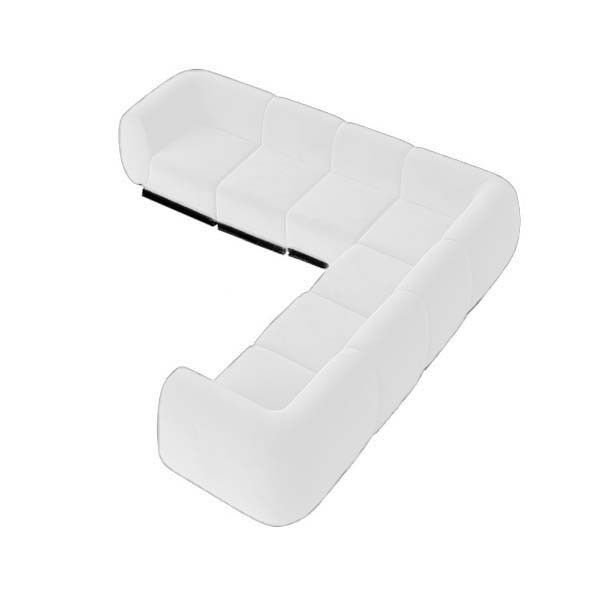 SS-810-SETUP-010 | BELLAGIO 7-PIECE L SHAPED SECTIONAL