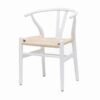 CH-RW-100 | ROSSEAU WHITE WOOD ACCENT CHAIR
