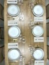CASUAL-151 | SYDNEY FLUTED OVAL DINING TABLE NATURAL WOOD