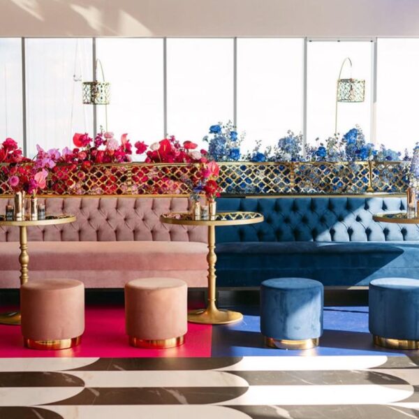 SS-408 | VELVET TUFTED SOFA BLUSH PINK