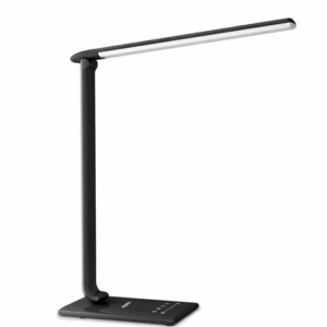 MISC-L-042 | BLACK LED DESK LAMP WITH CHARGING