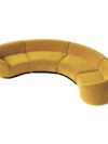SS-810-SETUP-006 | BELLAGIO 4 PIECE CURVED SOFA WITH CURVED ARMS