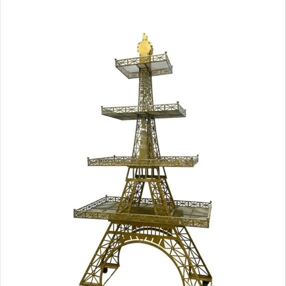 MISC-PROP-005 | L'ETAGERE ROLLING GOLD EIFFEL TOWER