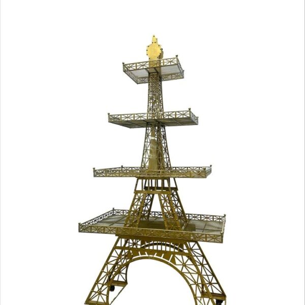 MISC-PROP-005 | L'ETAGERE ROLLING GOLD EIFFEL TOWER