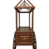 MISC-PROP-081 | WOODEN TROLLEY CART