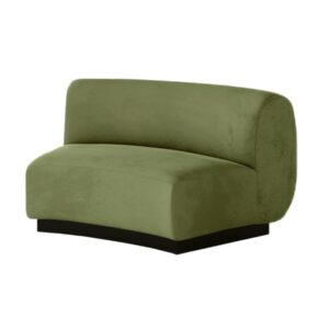 SS-805 | BELLAGIO MODULAR 30 DEGREE INSIDE CURVED PIECE - VELVET