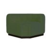 SS-802 | BELLAGIO MODULAR SINGLE CURVED CORNER PIECE - VELVET