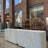 BAR-091 | SYDNEY FLUTED 6FT BAR WHITE WOOD