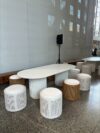 SS-626 | NAPA WHITE CANE OTTOMAN