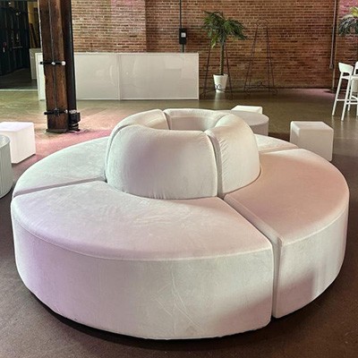 SS-810-SETUP-020 | BELLAGIO 4-PIECE ROUND SECTIONAL
