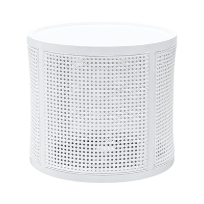 SS-626 | NAPA WHITE CANE OTTOMAN