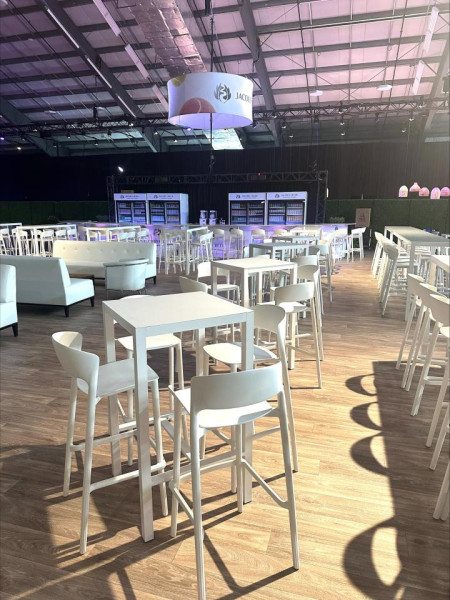 BS-120 | SHELBY BARSTOOL WHITE