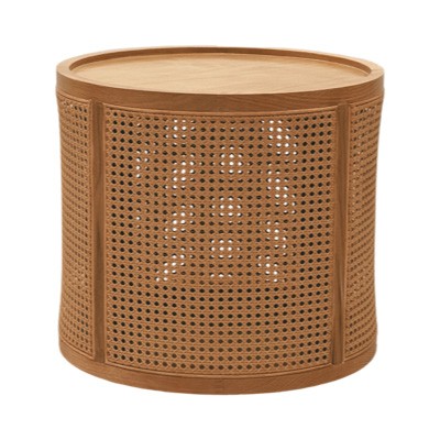 SS-627 | NAPA NATURAL CANE OTTOMAN